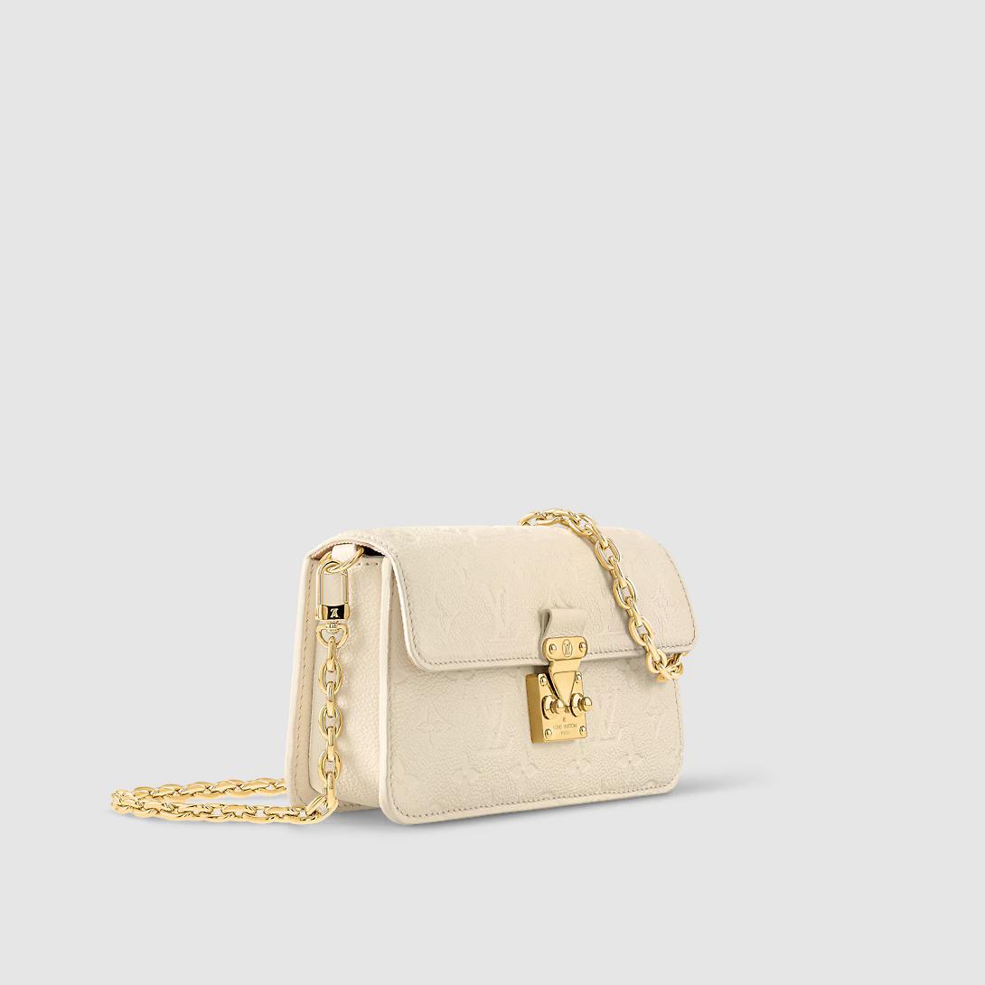 Túi Louis Vuitton Wallet On Chain Metis Monogram Empreinte Nữ Be